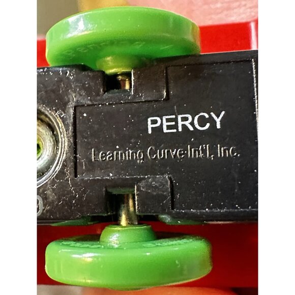 Thomas & Friends Take N Play Along 2002 Vtg Celebration Percy Train LE Diecast - Picture 10 of 10